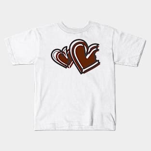 valentines heart Kids T-Shirt